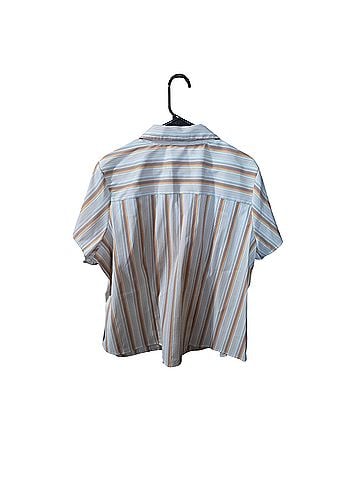 Fashion Bug Short Sleeve Button-Down Shirt (view 2)