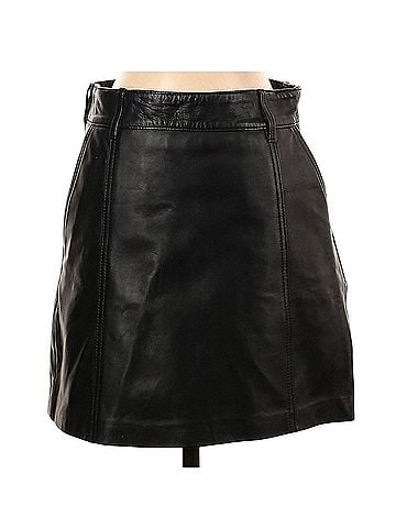 Reiss Leather Skirt (view 1)