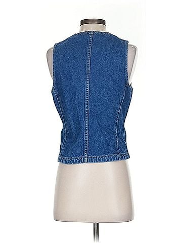 MNG Mng Denim Vest (view 2)