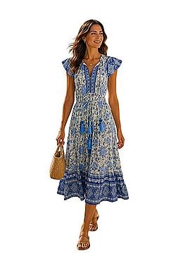 Bella Tu Floral Liz Dress Casual Dress (view 1)