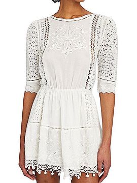 LoveShackFancy Novalie Cocktail Dress (view 1)