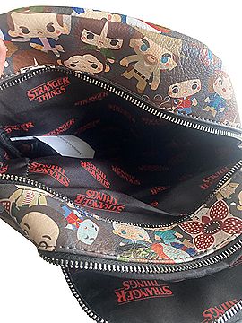 Loungefly X Stranger Things Leather Backpack (view 2)