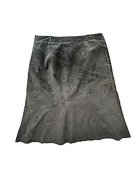 Avant-Premiere Faux Leather Skirt (view 2)