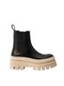 Copenhagen Studios 100% Leather Black Tan Boots Size 12 - photo 1