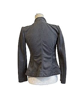 White House Black Market faux suede blazer jacket Blazer (view 2)