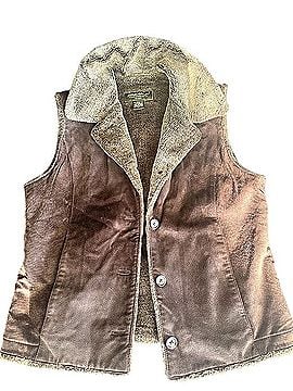 Eddie Bauer Leather Shearling Vest Vest (view 1)