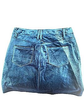 Lucky & Blessed Denim Skirt (view 2)