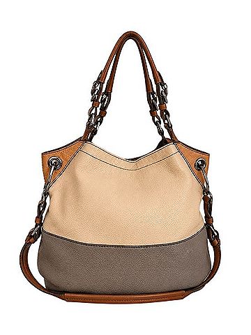 Oryany Colorblock Pebbled Leather Hobo Crossbody Shoulder Bag Hobo (view 1)