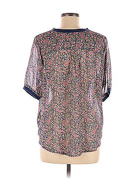 One Fine Day One Fine Day Short Sleeve Silk Top (view 2)
