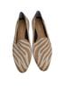 ROTHY'S 100% Recycled Polyester Zebra Print Brown Ivory Flats Size 9 - photo 1