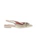 Arezzo 100% Leather Ivory Arezzo Flats Size 10 - photo 1