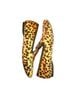 Birdies Leopard Print Brown Black Flats Size 6 1/2 - photo 1