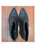 Donald J Pliner Bow Print Blue Boots Size 8 - photo 5
