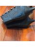Donald J Pliner Bow Print Blue Boots Size 8 - photo 6
