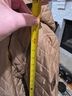 Ralph Lauren 100% Polyester Solid Brown Tan Coat Size XL - photo 6