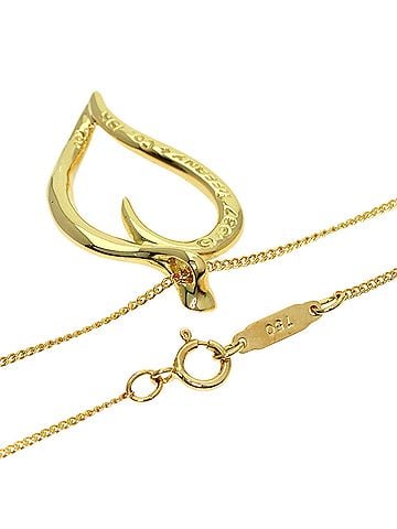 Tiffany & Co. Tiffany &amp; Co. Leaf Necklace, 18K Yellow Gold, Women's. (view 2)