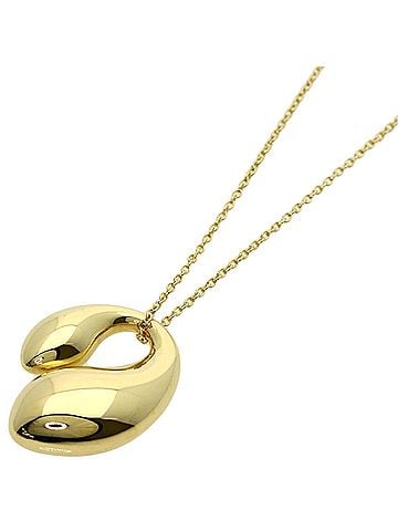Tiffany & Co. Tiffany &amp; Co. Double Teardrop Necklace, 18K Yellow Gold, Women's. (view 1)