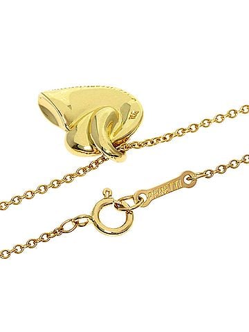 Tiffany & Co. Tiffany &amp; Co. Horn Necklace, 18K Yellow Gold, Women's. (view 2)