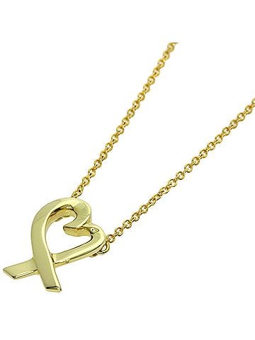 Tiffany & Co. Tiffany &amp; Co. Loving Heart Necklace, 18K Yellow Gold, Women's. (view 1)