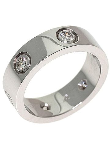 Cartier Cartier Love Ring, Full Diamond, 18K White Gold, Women's CARTIER (view 2)