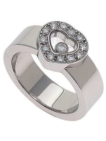 Chopard Chopard Happy Diamonds Ring, 18K White Gold, Women's (view 1)