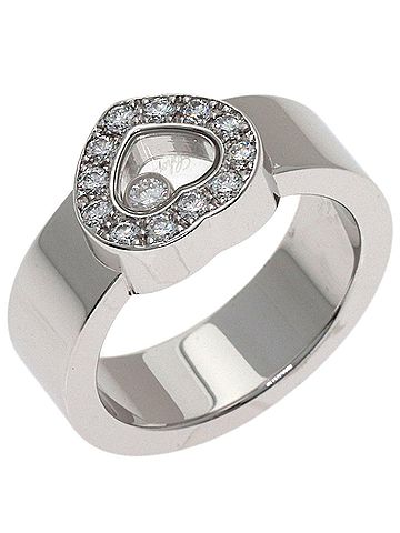Chopard Chopard Happy Diamonds Ring, 18K White Gold, Women's (view 2)