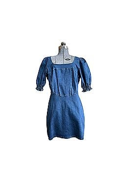 Betsey Johnson Peplum Denim Cocktail Dress (view 1)