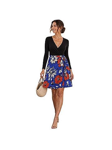 Diane von Furstenberg Amelia Casual Dress (view 1)