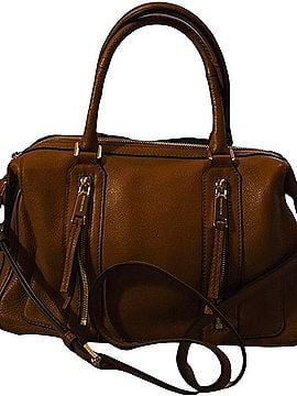 MICHAEL Michael Kors Large Julia Satchel Leather Satchel (view 1)
