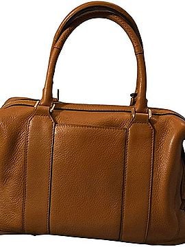 MICHAEL Michael Kors Large Julia Satchel Leather Satchel (view 2)