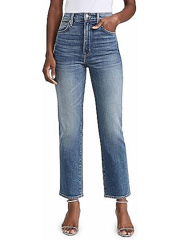 SLVRLAKE Women's London Ankle Jeans in Need Your Love (view 2)