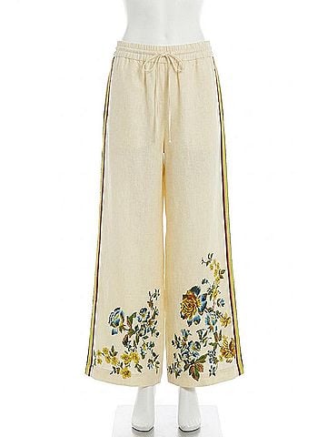 ALEMAIS Phyllis Pant in Cream (view 1)