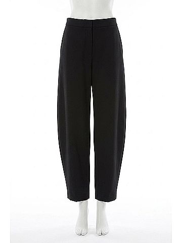 BCBGMAXAZRIA Taffeta Twill Puddle Pants in Black (view 1)