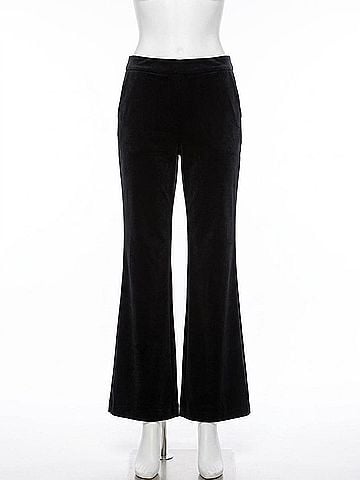 Traffic People Corduroy Clan Trouser Pants in Black (view 1)
