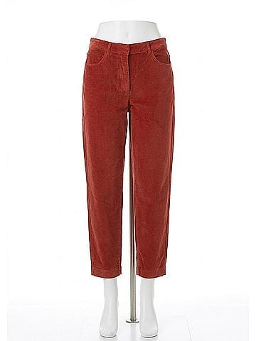 Hartford Pepite Velvet Pants in Spice (view 1)