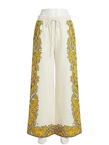 ALEMAIS Porter Pant in Cream (view 1)