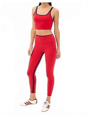 Splits 59 Easton Rigor High Waist 7/8 Leggings in Pirate Red/Indigo (view 2)
