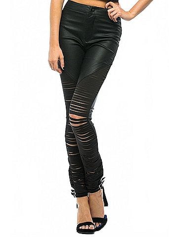 Asilio Kruger Pant in Black (view 2)