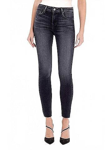 Fidelity Women's Sola Midrise Ankle Jeans in Fulton (view 2)