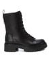 XTI Black Women's Combat Booties Size 9 1/2 - photo 1