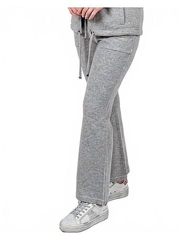 Tribal Mix Pull On Pant in Grey (view 2)