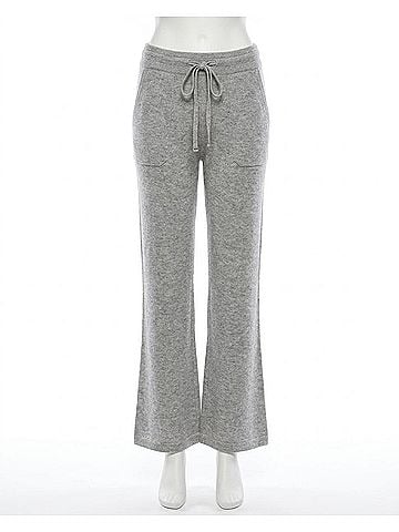 Tribal Mix Pull On Pant in Grey (view 1)