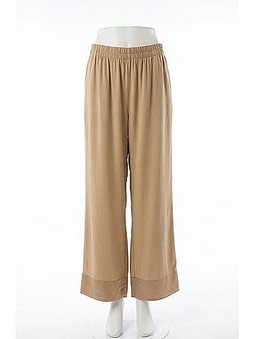 Shan Women's Silk Pant in Nutmeg (view 2)