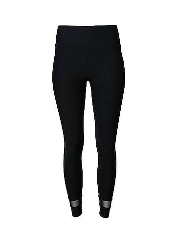 Lanston Lift Mesh Panel Legging in Black (view 1)