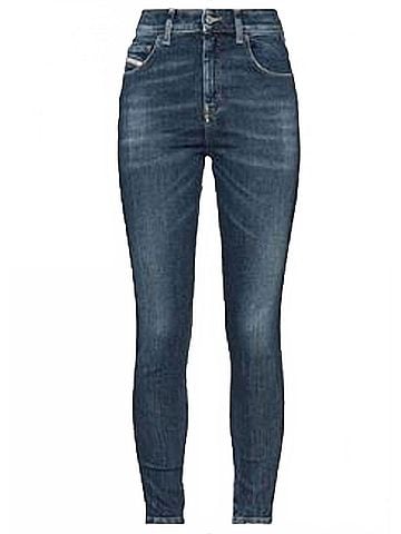 Diesel Women's High-Waisted Jeans in Blue (view 1)