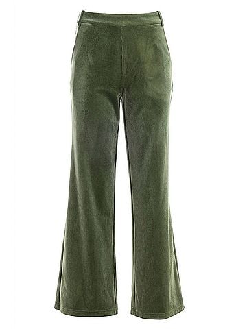 Traffic People Corduroy Clan Trouser in Moss (view 1)