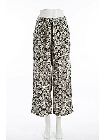 uncle frank Cropped Jumpsuit in Snakeskin (view 1)