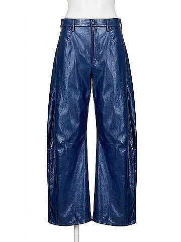 Hunter Bell Women's Mabel Wide Leg Pant in Navy (view 2)