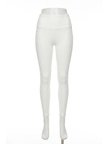Splits 59 Airweight Rib High Waist 7/8 Legging in White (view 1)