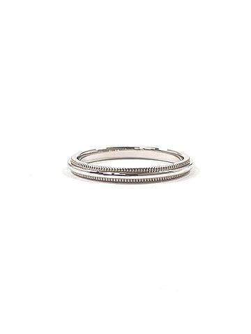 Tiffany & Co. TIFFANY&amp;Co. Tiffany Milgrain Band Ring Together - Platinum 950, Silver Women's (view 2)